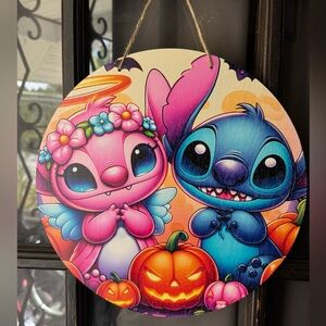 Colorful Halloween Wall Art with Cute Characters